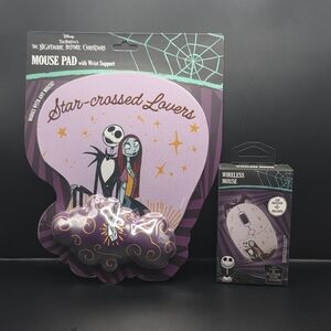 Disney The Nightmare Before Christmas - Wireless Mouse + Mouse Pad with Wrist